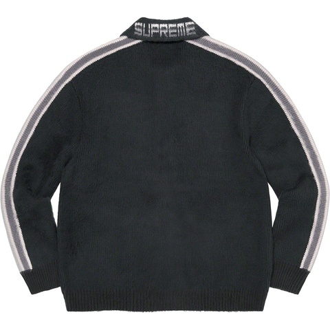 Supreme Sleeve Stripe Zip Up Sweater - [hidden]