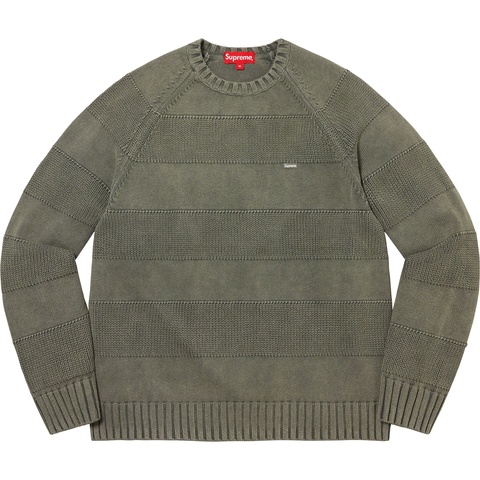 Supreme Small Box Stripe Sweater - Colorway