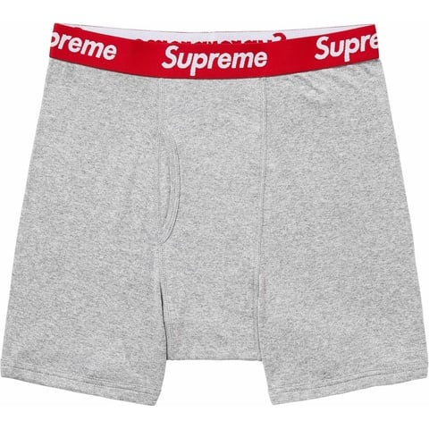 Supreme Hanes Boxer Briefs 2 Pack - Supreme
