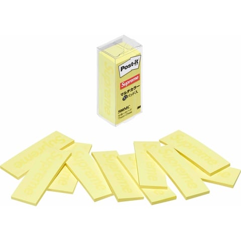 Supreme Post-Its (10 Pack) X 4個セット Supreme®/Post-its® (10 Pack) - spring/summer 2024 - Supreme