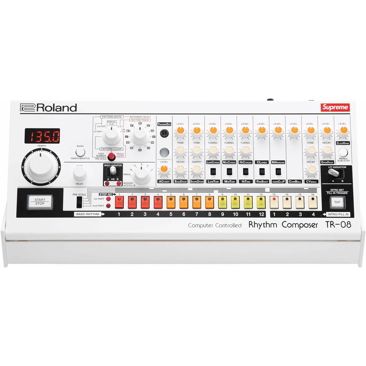 Supreme®/Roland® TR-08 Rhythm Composer - Supreme