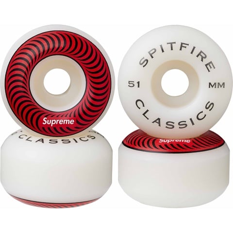 Supreme®/Spitfire® Classic Wheels (Set of 4) - Supreme