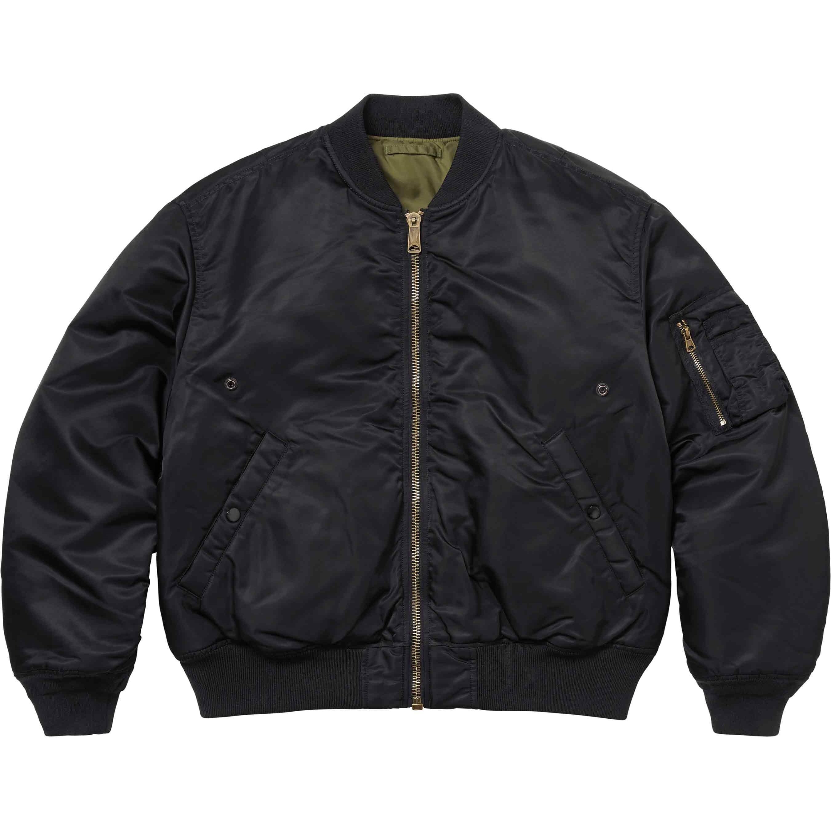 Supreme 2-in-1 MA-1 + Vest (SS24) - Black - $448