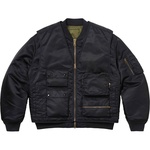 Supreme 2-in-1 MA-1 + Vest (SS24) - Black