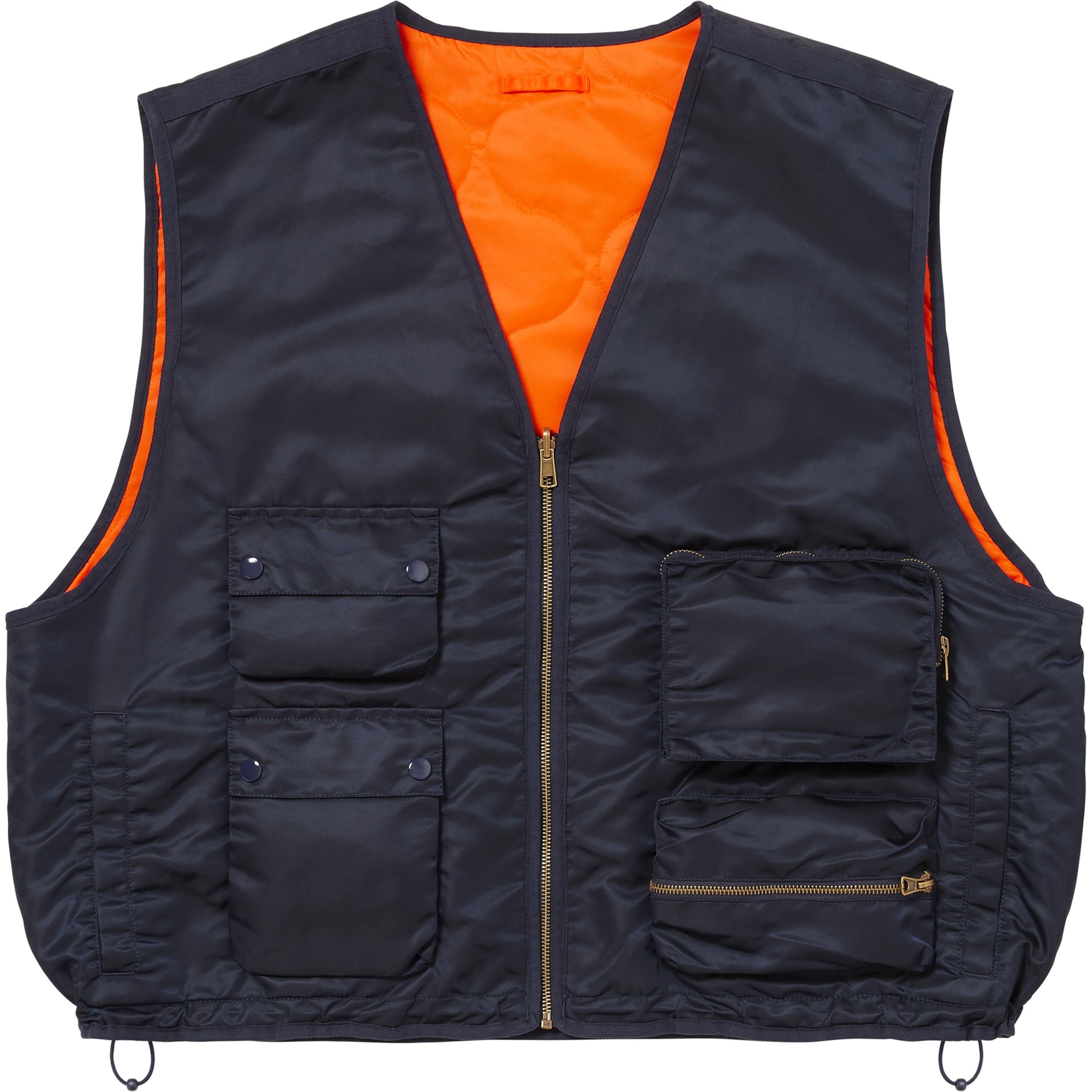Supreme 2-in-1 MA-1 + Vest (SS24) - Navy - $448