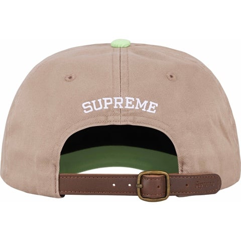 アメリカ Supreme 2-Tone S Logol [621] Supreme 2 Tone S Logo 6 Panel Black - SS24 - US