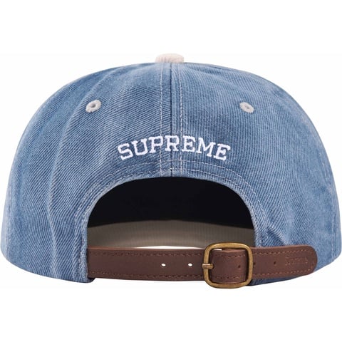 帽子 Supreme Washed Denim S Logo 2-Tone Cap 2-Tone S Logo 6-Panel - spring/summer 2024 - Supreme