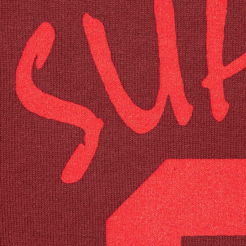 Supreme 99 L/S Football Top - Maroon