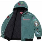 Supreme AOI Hooded Work Jacket (SS24) - Teal
