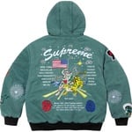 Supreme AOI Hooded Work Jacket (SS24) - Teal