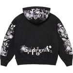 Supreme AOI Zip Up Hooded Sweatshirt (SS24) - Black