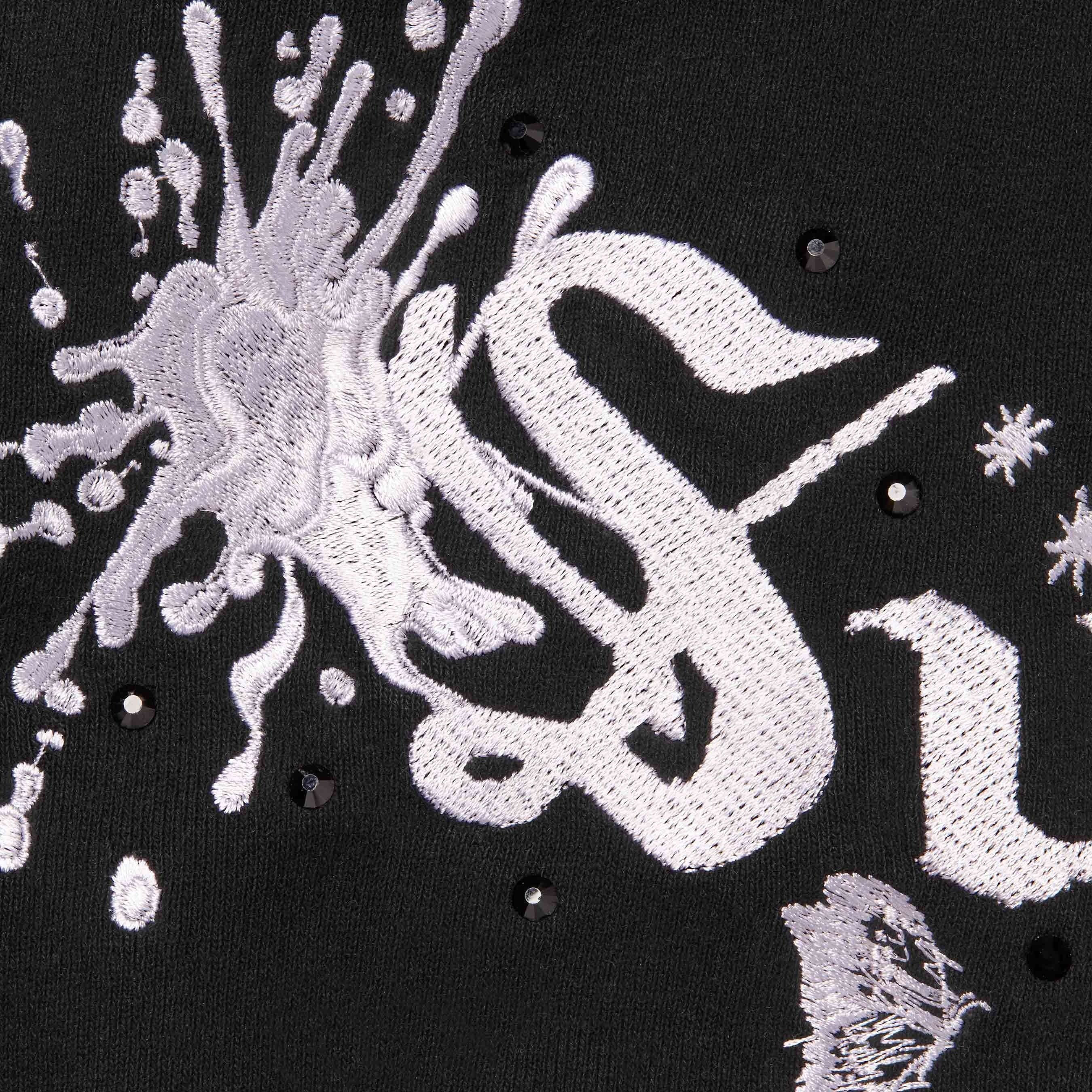 Supreme AOI Zip Up Hooded Sweatshirt (SS24) - Black - $198