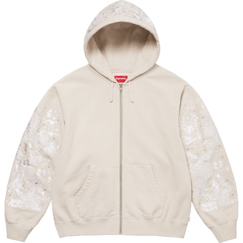 AOI Zip Up Hooded Sweatshirt - spring/summer 2024 - Supreme