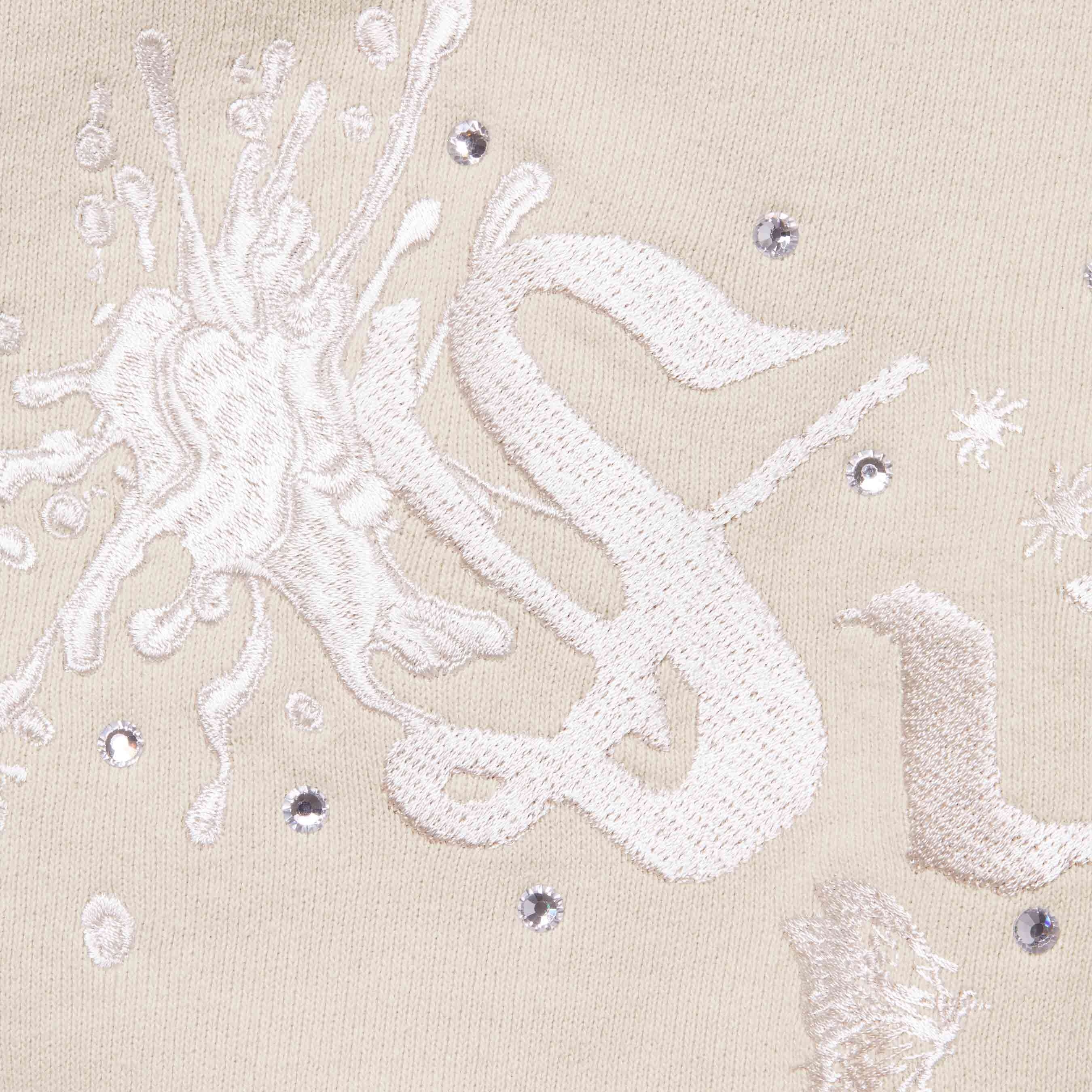 Supreme AOI Zip Up Hooded Sweatshirt (SS24) - Natural - $198