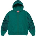 Supreme AOI Zip Up Hooded Sweatshirt (SS24) - Teal