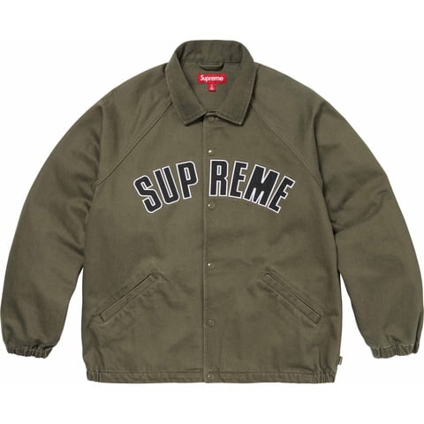 Arc Denim Coaches Jacket - spring/summer 2024 - Supreme