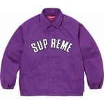 Supreme Arc Denim Coaches Jacket (SS24) - Purple
