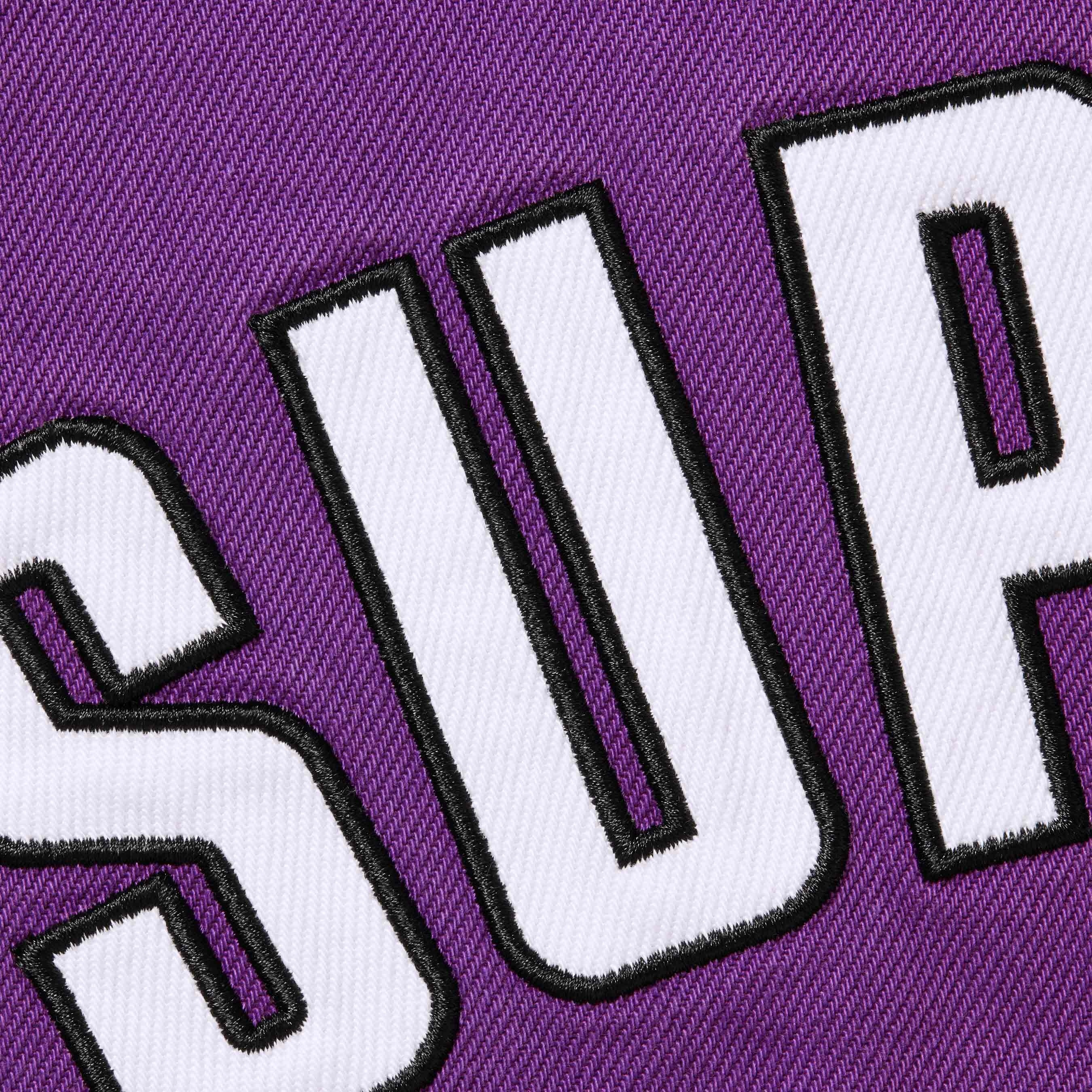 Supreme Arc Denim Coaches Jacket (SS24) - Purple - $178