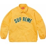 Supreme Arc Denim Coaches Jacket (SS24) - Yellow