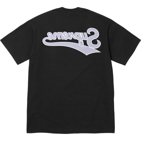 Supreme Backwards Tee - Black