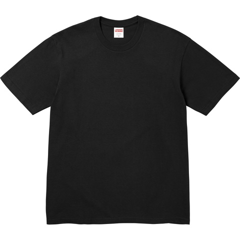 Supreme Backwards Tee - Black