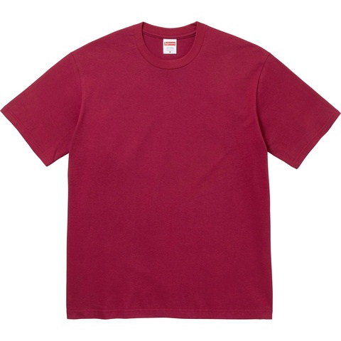 Supreme Backwards Tee - Cardinal