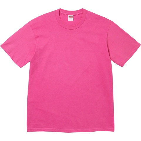 Supreme Backwards Tee - Fuchsia