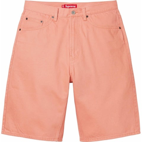パンツ Supreme Baggy Denim Short Dusty Peach Baggy Denim Short - spring/summer 2024 - Supreme