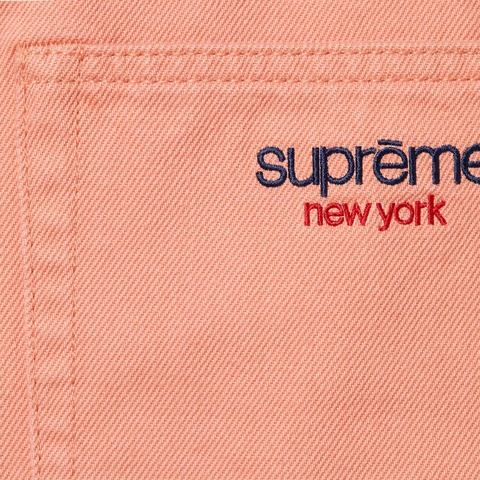 Supreme Baggy Denim Short - Dusty Peach