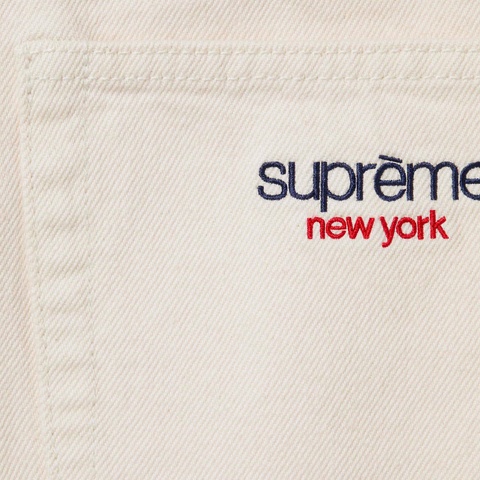 Supreme Baggy Denim Short - Natural