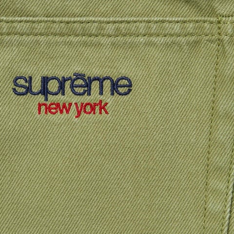 Supreme Baggy Jean - Light Olive