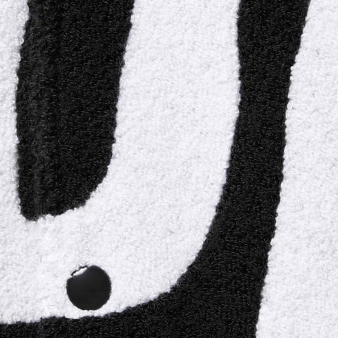 Supreme Big Logo Chenille Varsity Jacket - Black