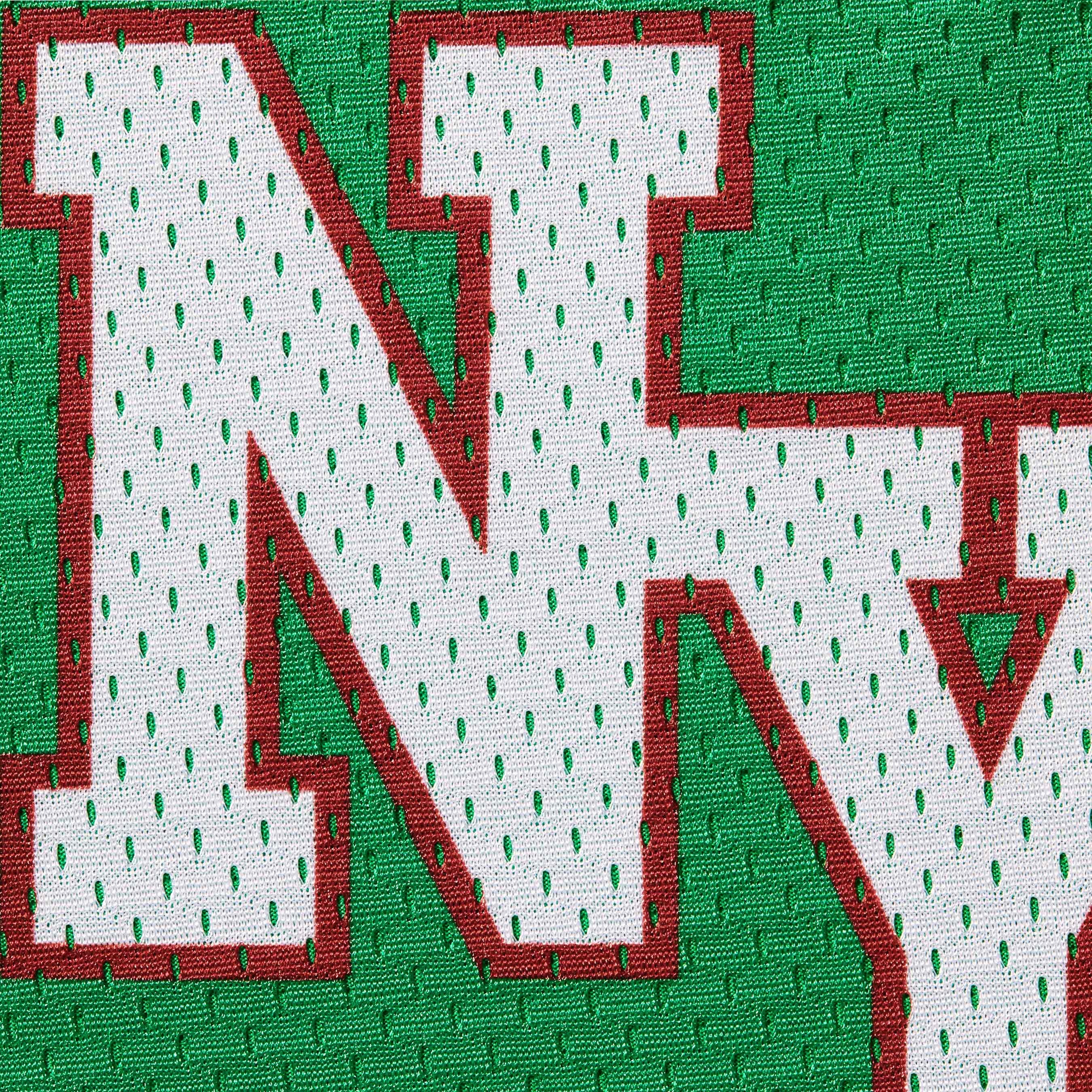 Supreme Big Script Mesh Short (SS24) - Green - $110