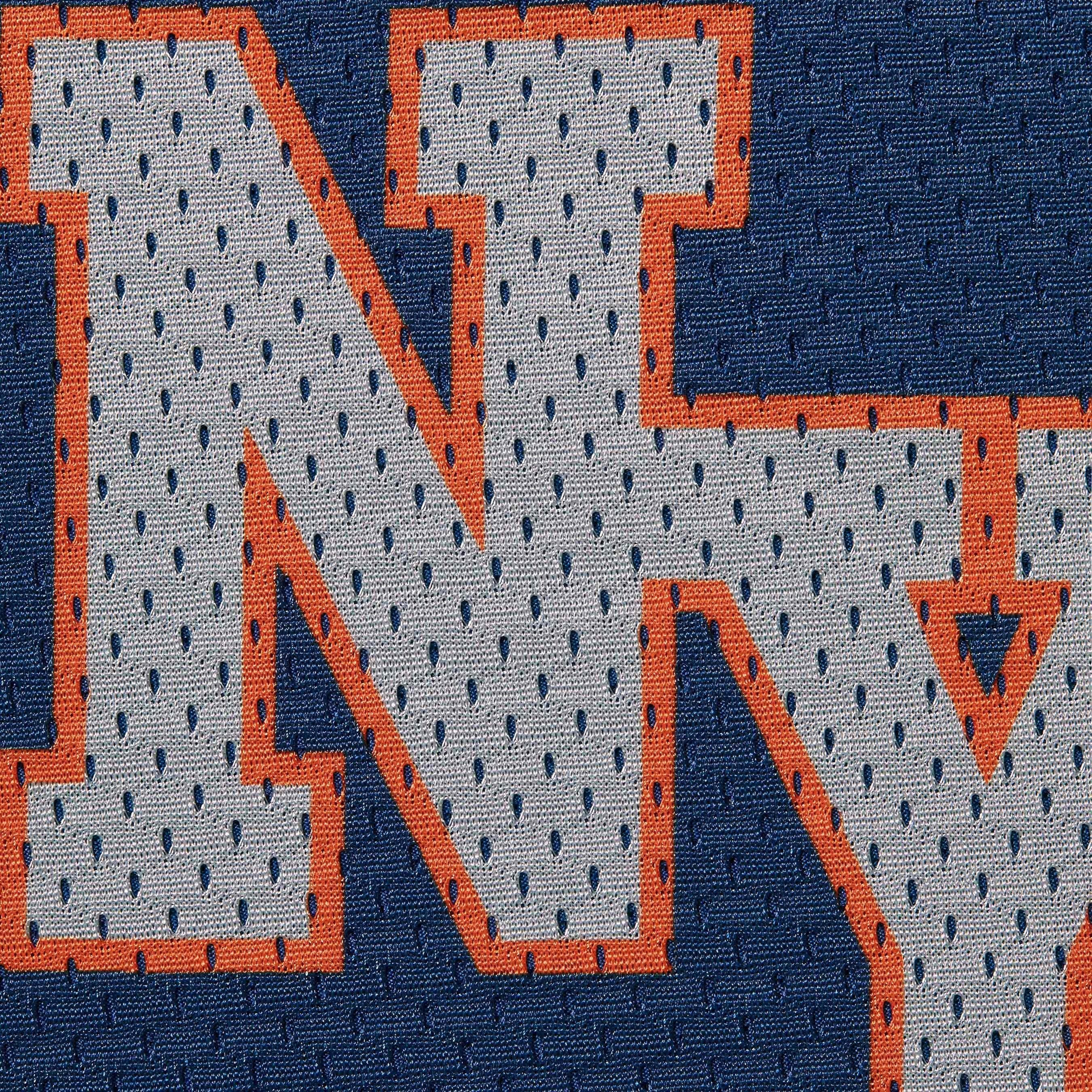 Supreme Big Script Mesh Short (SS24) - Navy - $110