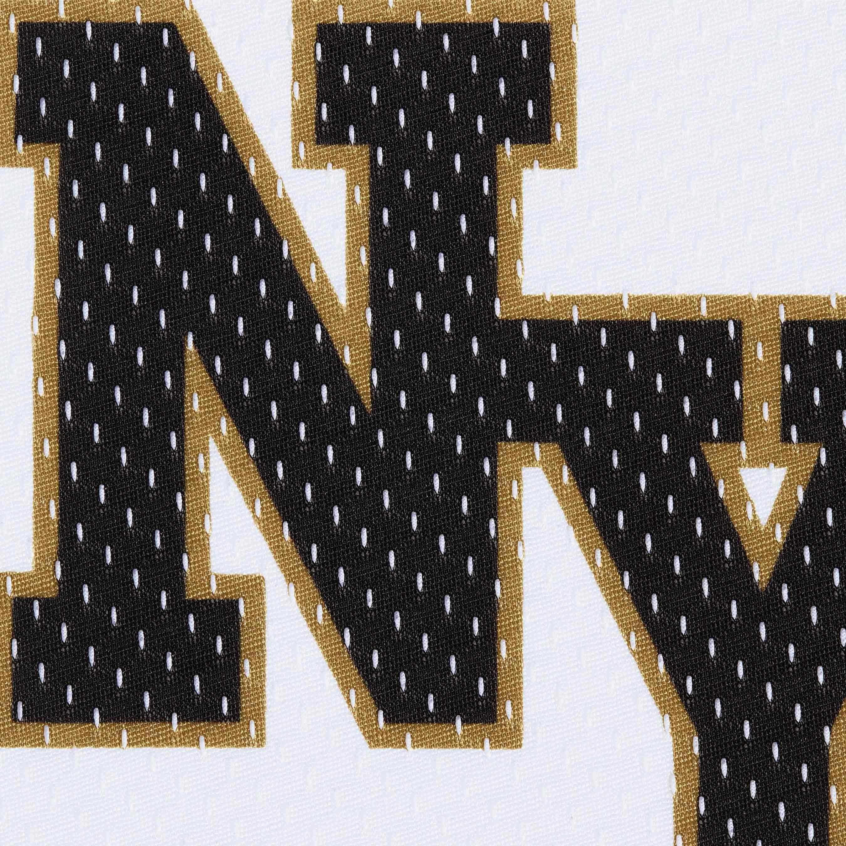 Supreme Big Script Mesh Short (SS24) - White - $110