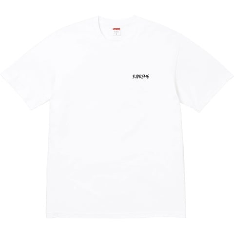 Supreme Black Cat Tee - White
