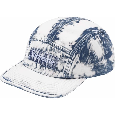 Bleached Chino Camp Cap - spring/summer 2024 - Supreme