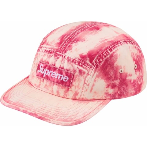 Bleached Chino Camp Cap - spring/summer 2024 - Supreme