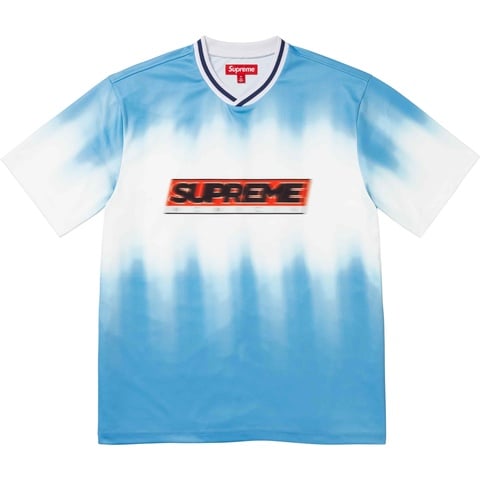 Supreme Blur Soccer Jersey - Blue