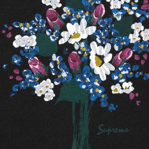 Supreme Bouquet S/S Top - Black