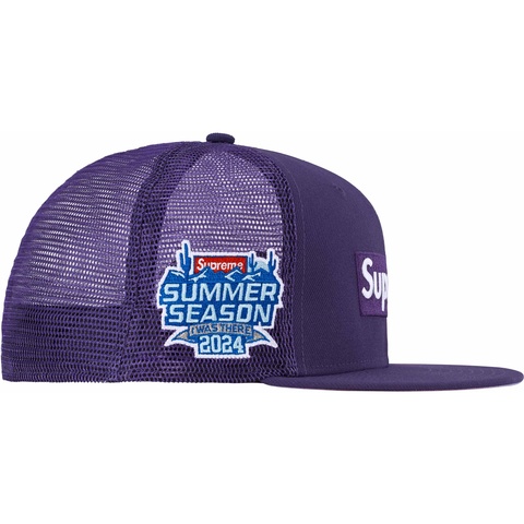 Box Logo Mesh Back New Era® - spring/summer 2024 - Supreme