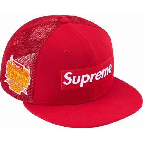 Supreme Box Logo Mesh Back New Era® - Red