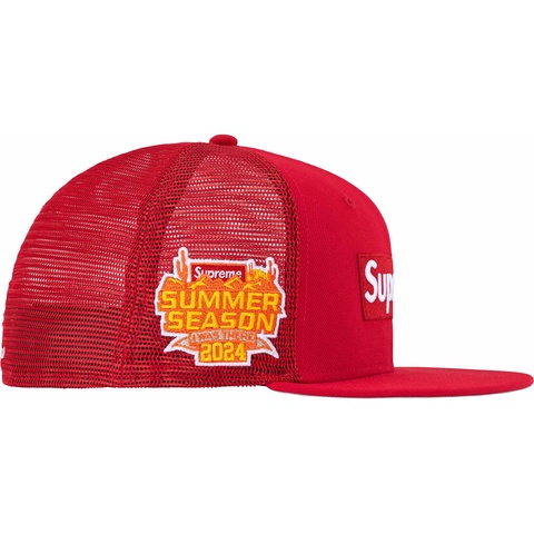 Box Logo Mesh Back New Era® - spring/summer 2024 - Supreme