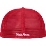 Supreme Box Logo Mesh Back New Era (SS24) - Red