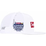 Supreme Box Logo Mesh Back New Era (SS24) - White