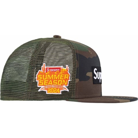 帽子 Supreme Box Logo Mesh Back New Era CAMO Box Logo Mesh Back New Era® - spring/summer 2024 - Supreme