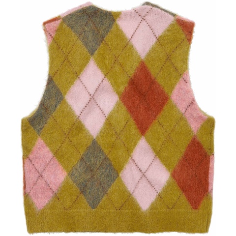 トップス Supreme Brushed Argyle Zip Up Vest XL Brushed Argyle Zip Up Vest - spring/summer 2024 - Supreme