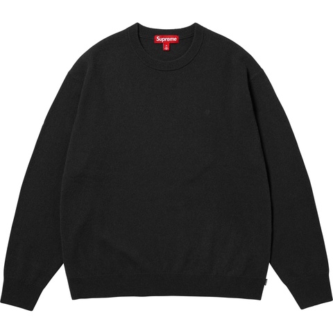 Supreme Cashmere Sweater - Black
