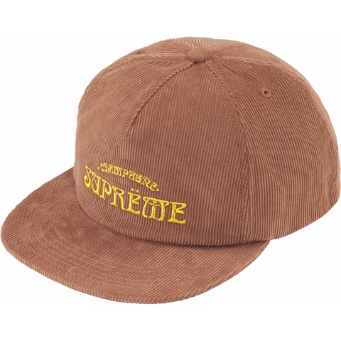 Champagne Corduroy 5-Panel - spring/summer 2024 - Supreme