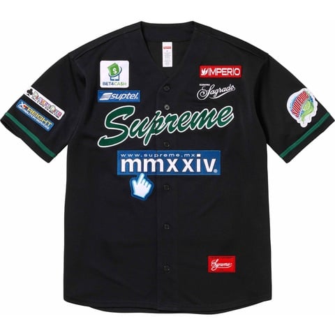 Supreme Chosen One Baseball Jersey - Black